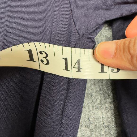 Boden Sz 4 Isla Jersey Jumpsuit Black Red Tie Waist Wide Leg V Neck 3/4 Sleeves - Picture 12 of 13